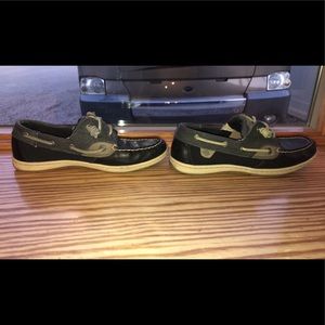 Sperry Top Sider black shoes